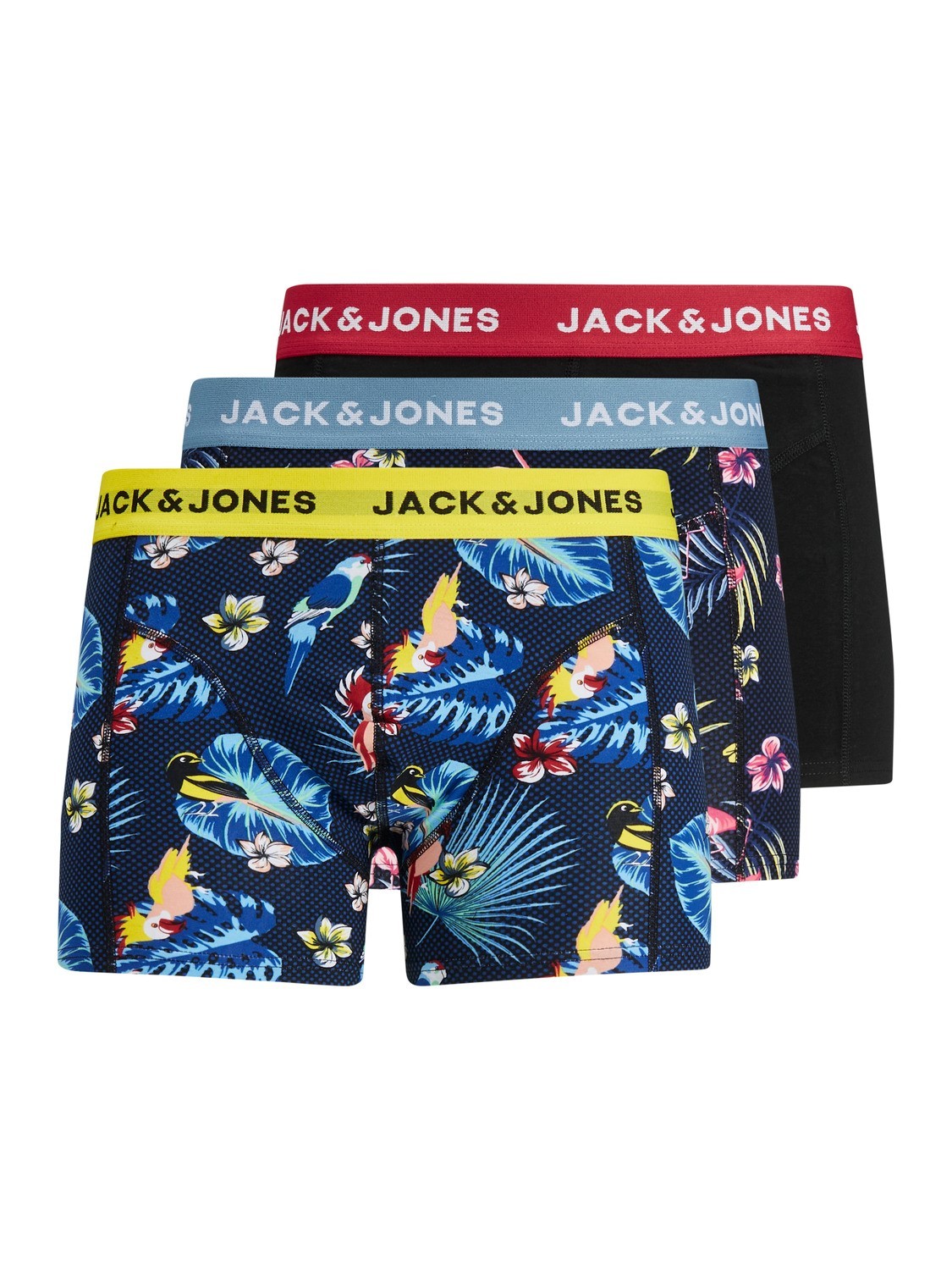jacflower bird trunks 3 pack jack jones